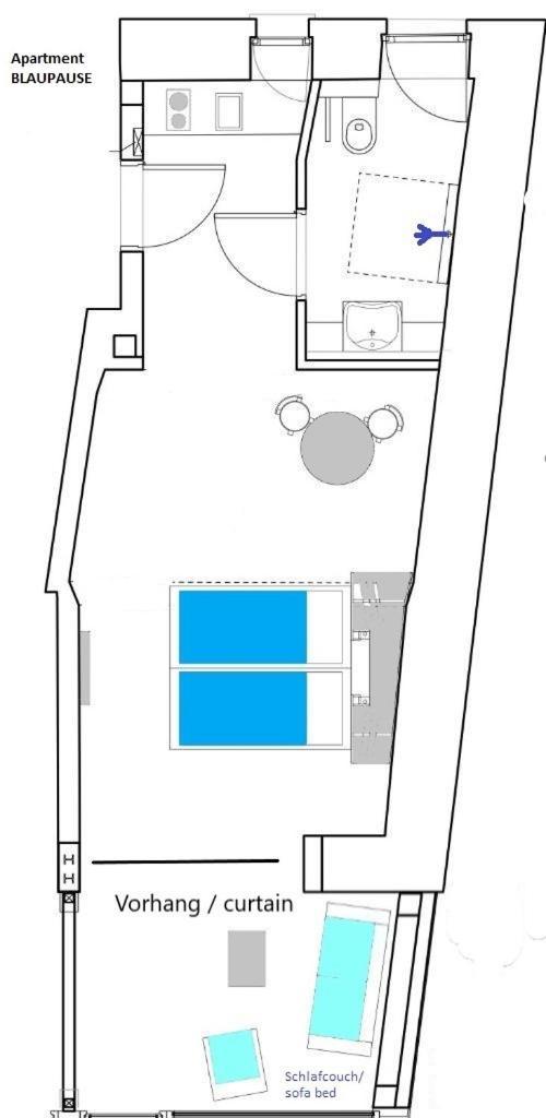 1463 Apartmenthaus Karlsruhe Esterno foto