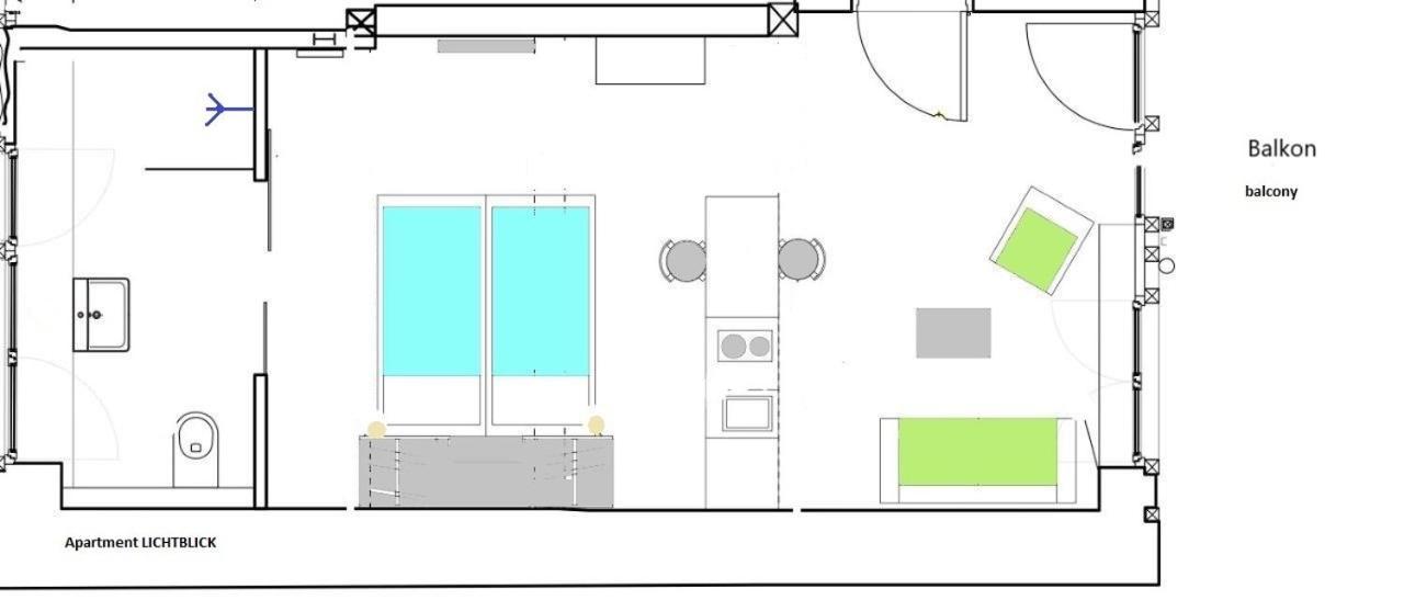 1463 Apartmenthaus Karlsruhe Esterno foto
